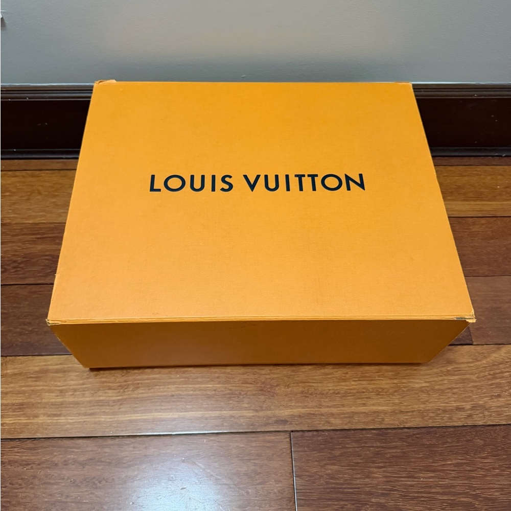 Louis Vuitton Large Orange Signature Logo Box